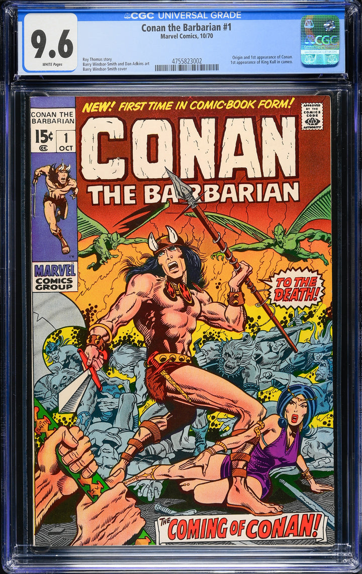 Conan the Barbarian #1 CGC 9.6