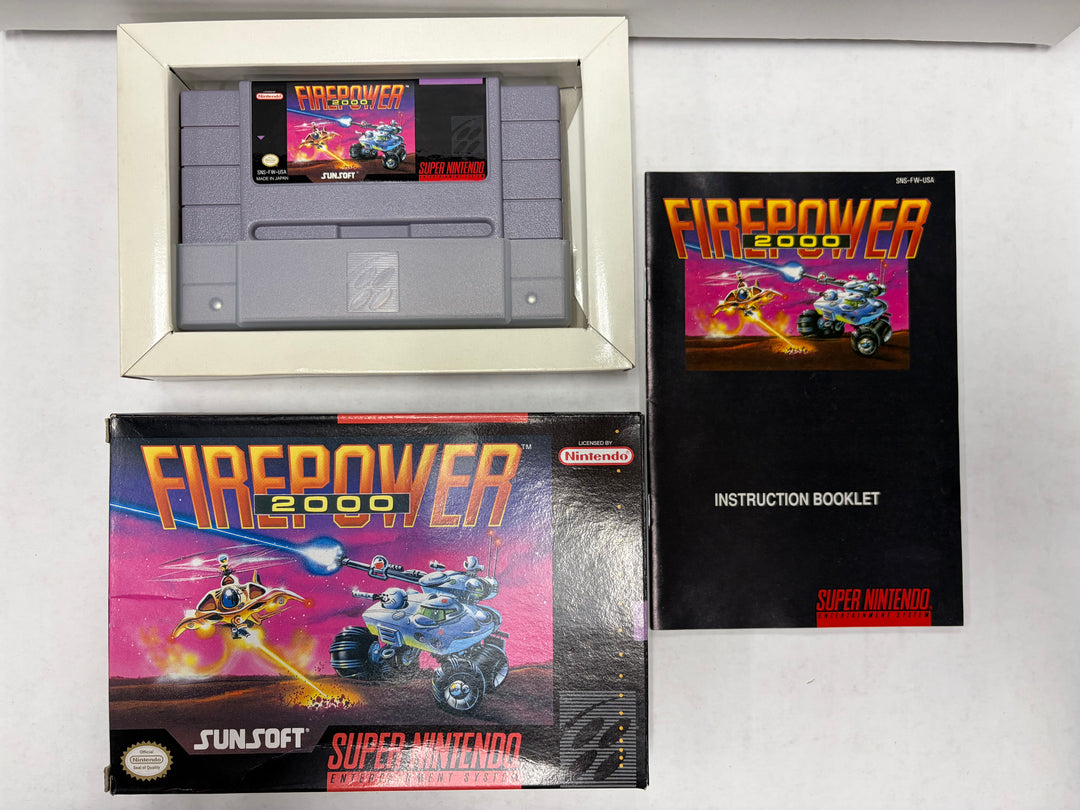 Super Nintendo: Firepower 2000 (Boxed)