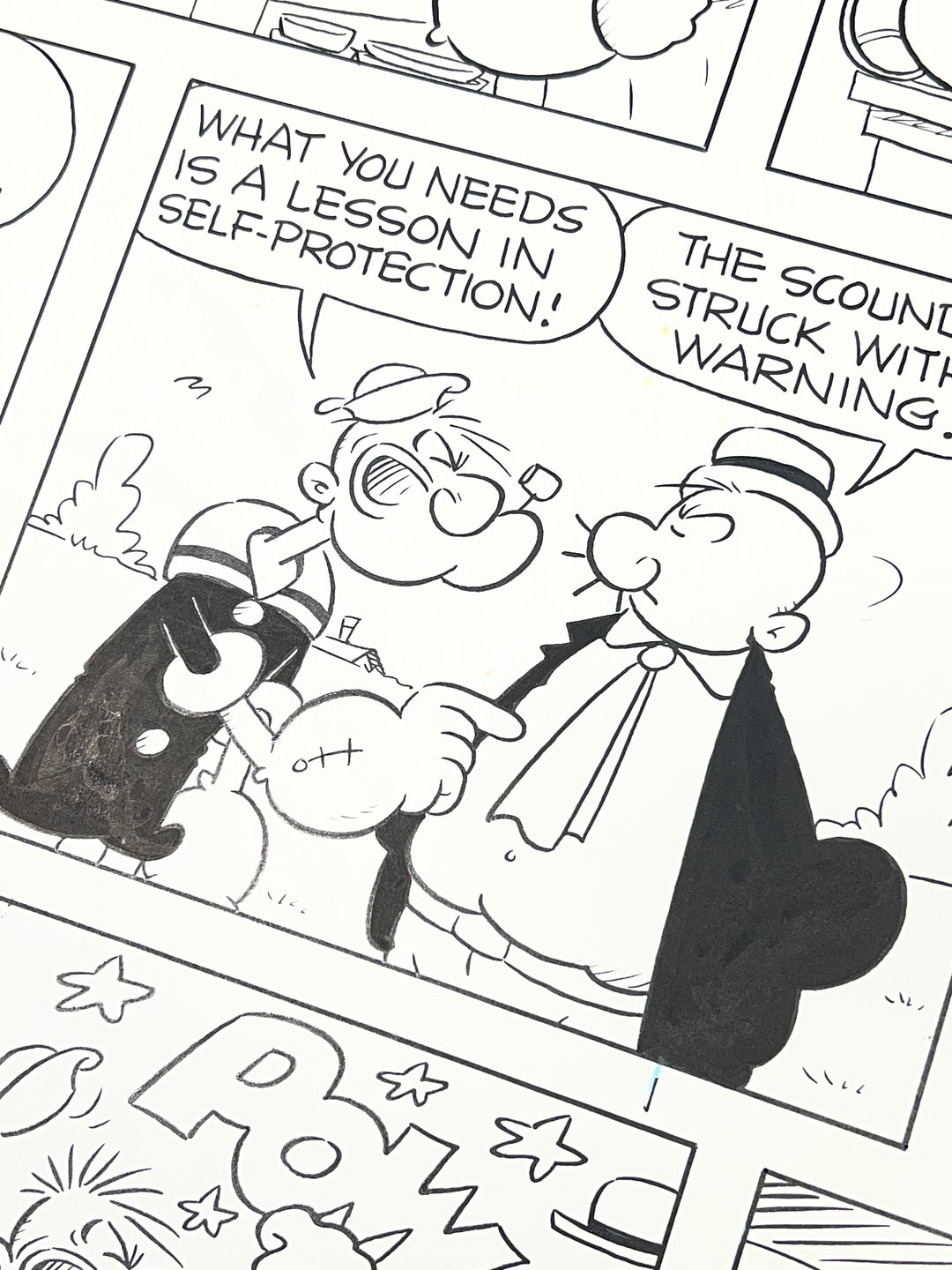 Popeye by Bud Sagendorf Sunday Strip (2/12/1967)