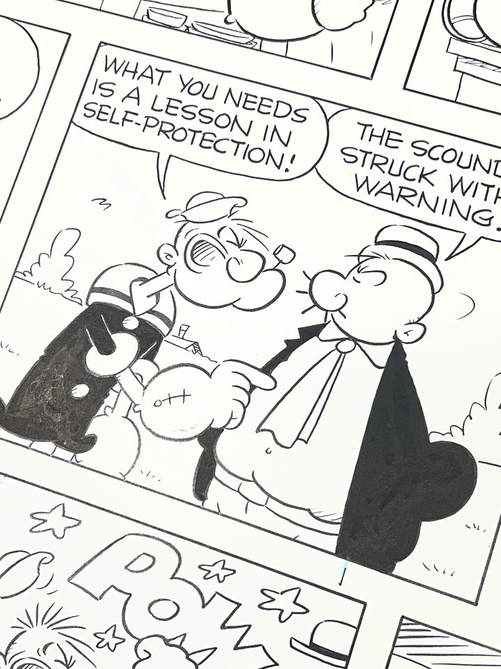 Popeye by Bud Sagendorf Sunday Strip (2/12/1967)