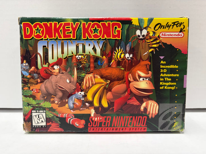 Super Nintendo: Donkey Kong Country (Boxed)