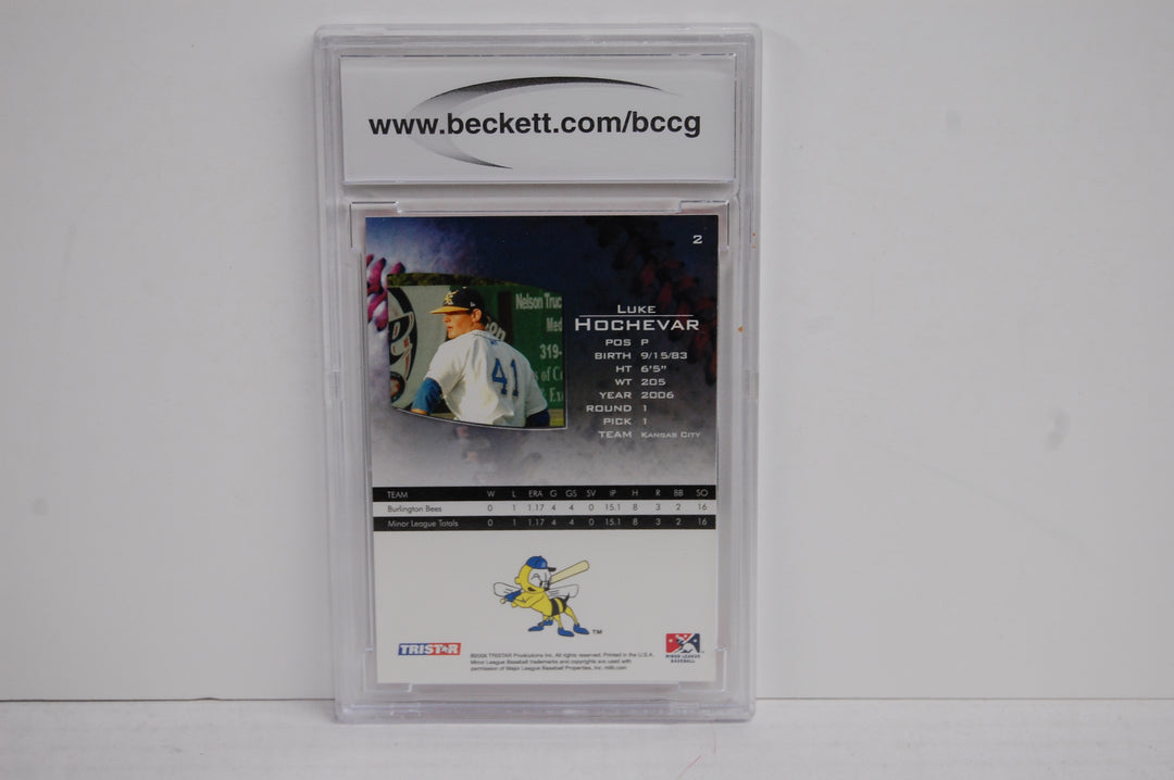 2006 Tristar Baseball Prospect Plus Luke Hochevar PD #2 BCCG 10