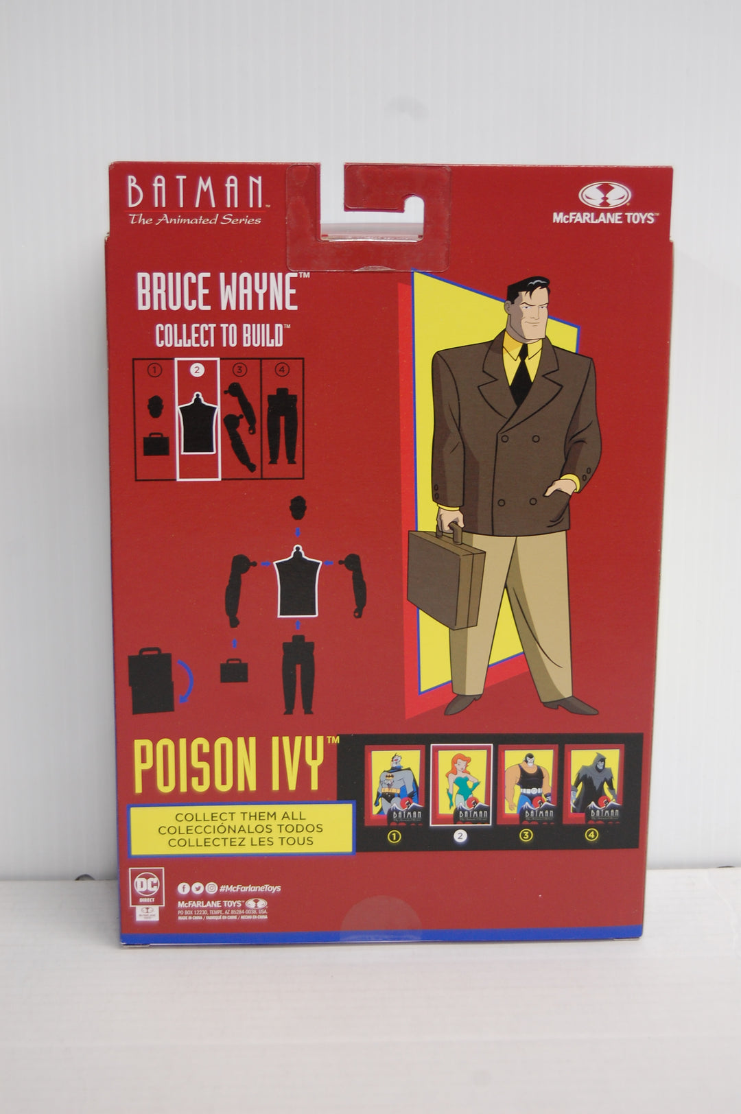 McFarlane Toys Batman the Animated Series BAF Series Collection Poison Ivy HARDAC Bane Phantasm