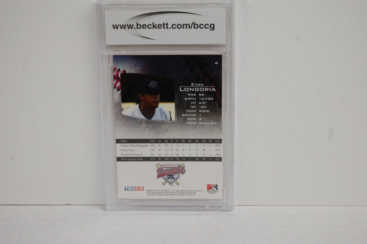 2006 Tristar Baseball Prospects Plus Evan Longoria PD #4 BCCG 10