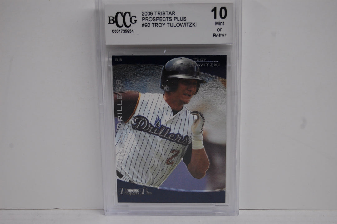 2006 Tristar Baseball Prospects Plus Troy Tulowitzki #92 BCCG 10