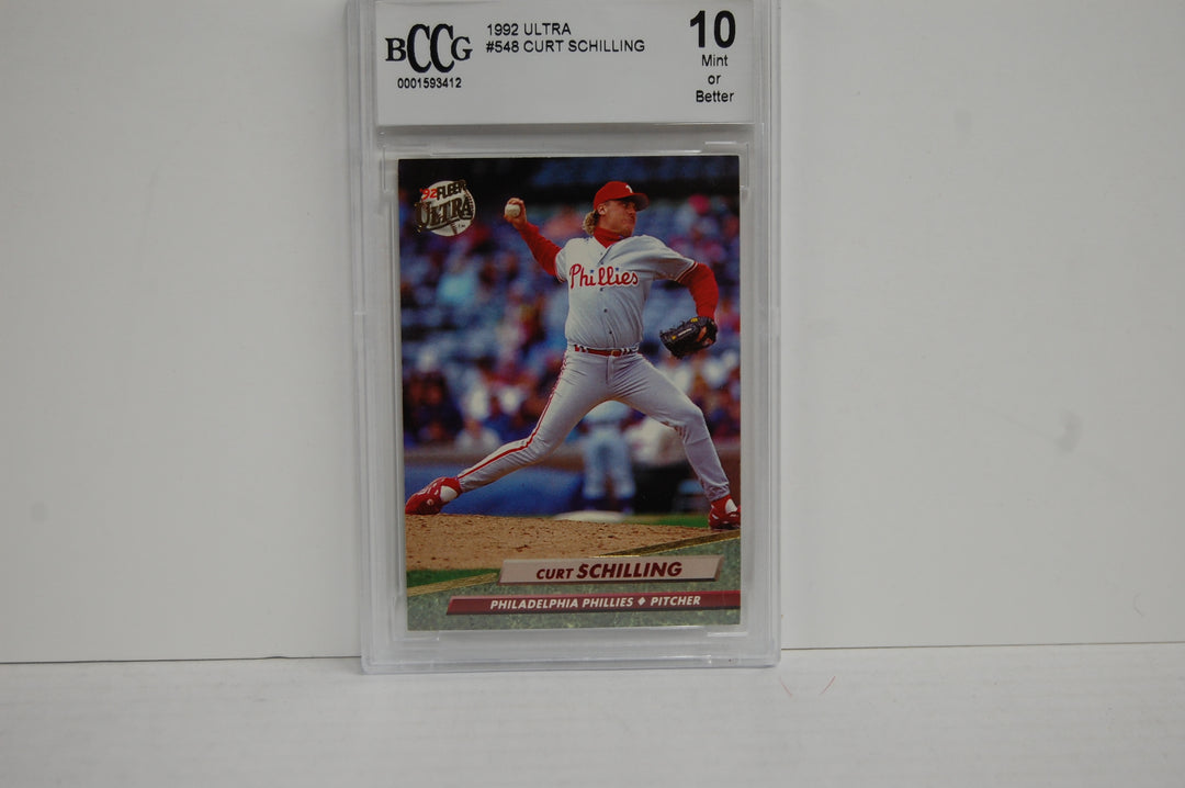1991 Leaf Baseball Curt Schilling #292 BCCG 10