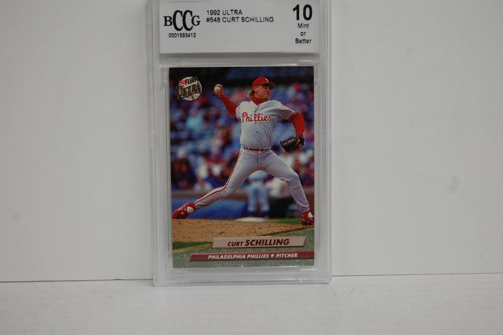 1991 Leaf Baseball Curt Schilling #292 BCCG 10