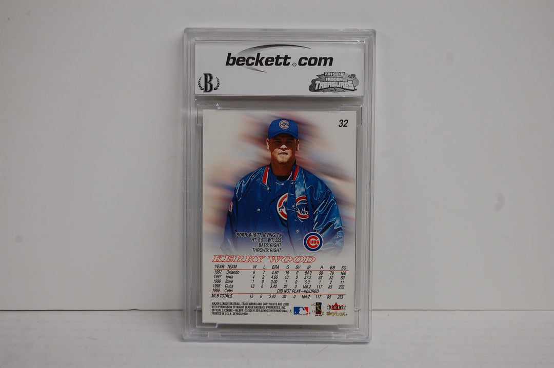 2000 Skybox Baseball Kerry Wood #32 BCCG 9