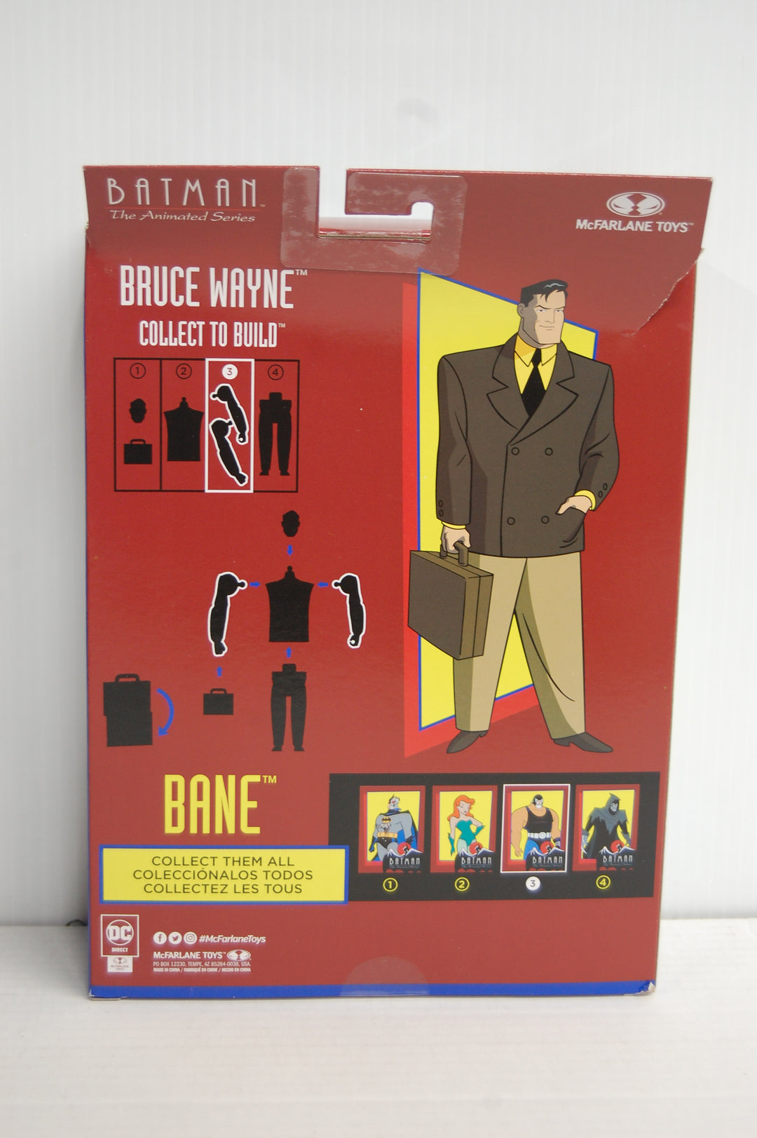 McFarlane Toys Batman the Animated Series BAF Series Collection Poison Ivy HARDAC Bane Phantasm
