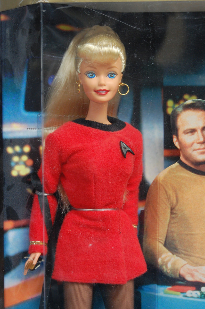Barbie & Ken Doll 30th Anniversary Star Trek Set New in Box 1996