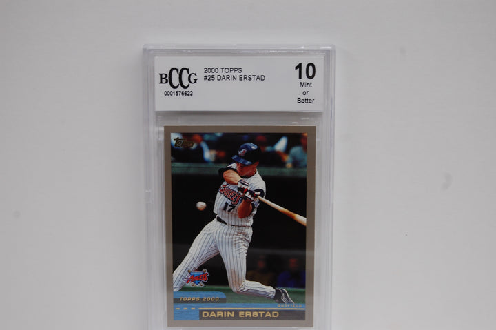 2000 Topps Baseball Darin Erstad #25 BCCG 10