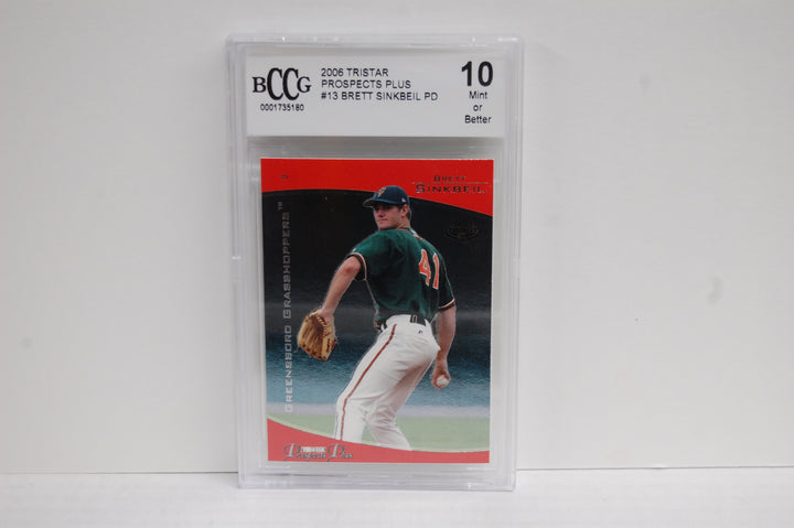 2006 Tristar Baseball Prospects Plus Brett Sinkbeil PD #13 BCCG 10