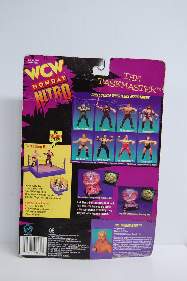 WCW Monday Nitro Taskmaster 8" Figure 1998