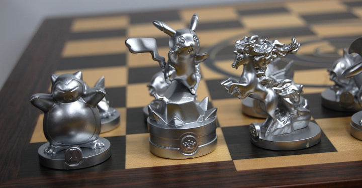 Pokemon Wooden Chess Set