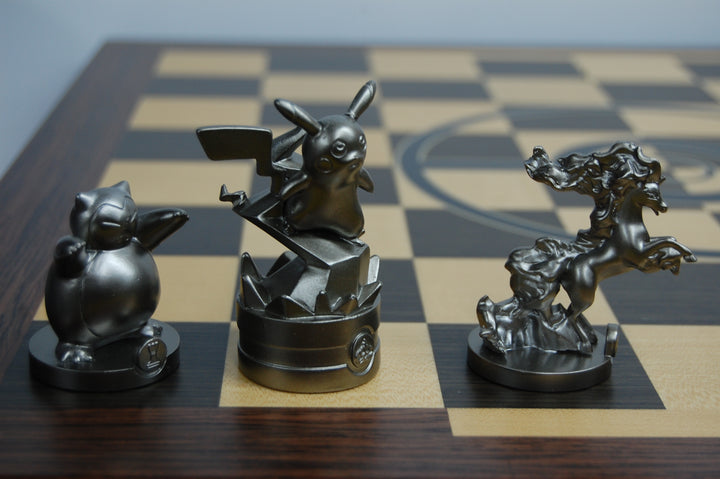 Pokemon Wooden Chess Set