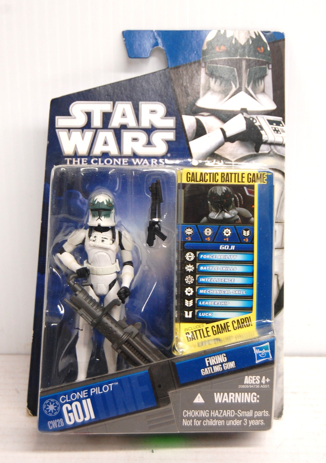 Star Wars Clone Wars Clone Pilot Goji Sealed CW28 Figure
