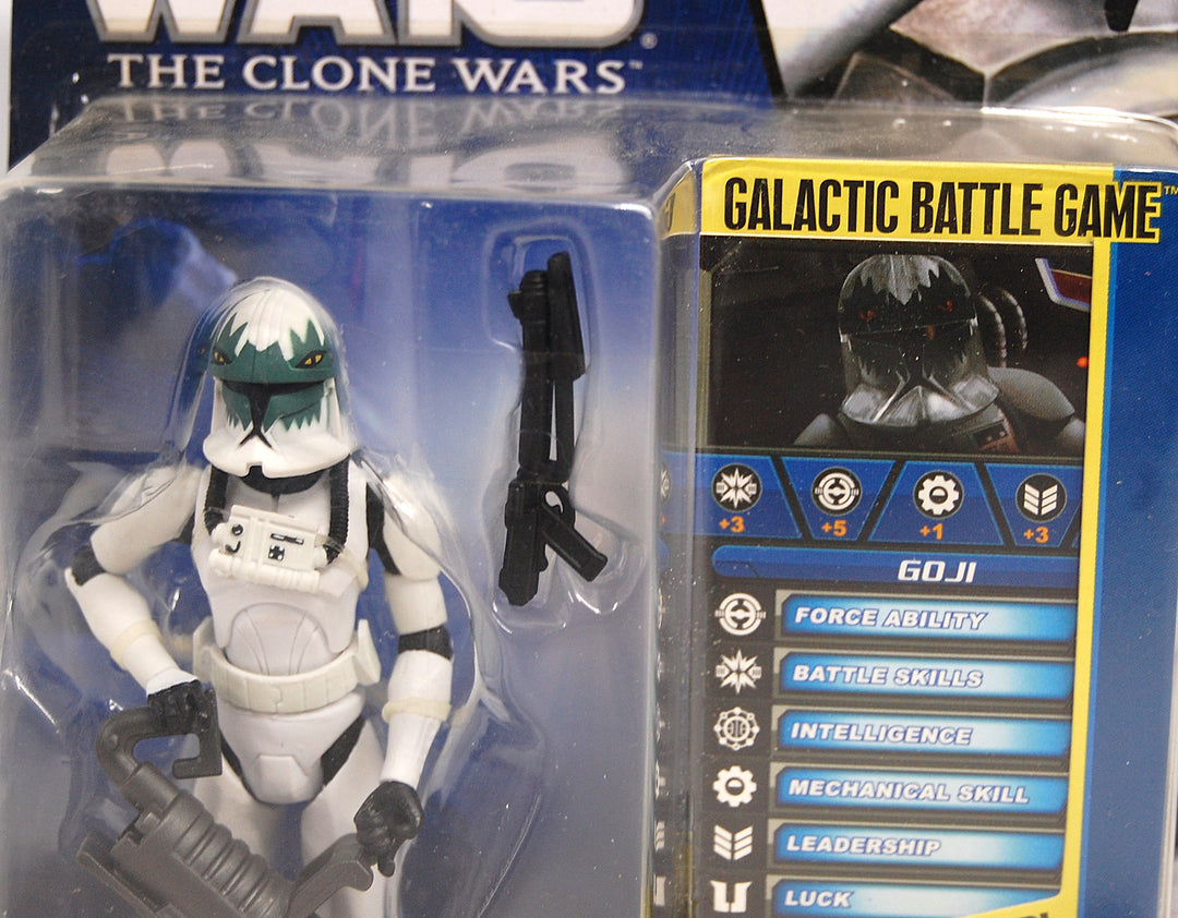Star Wars Clone Wars Clone Pilot Goji Sealed CW28 Figure