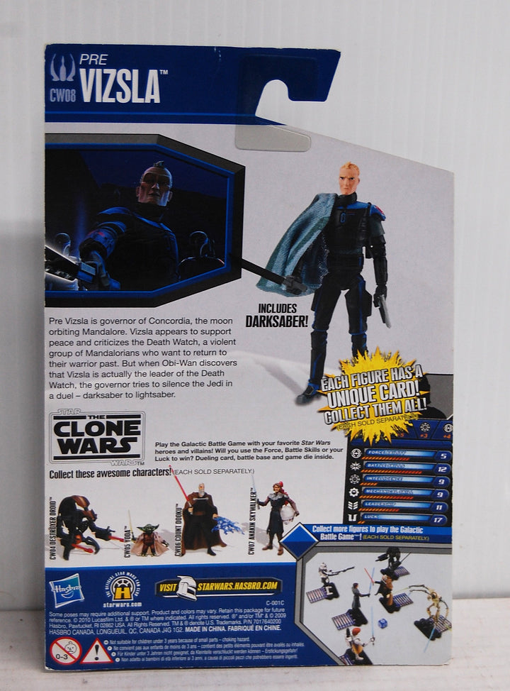 Star Wars Clone Wars Pre Vizsla Sealed CW08 Figure