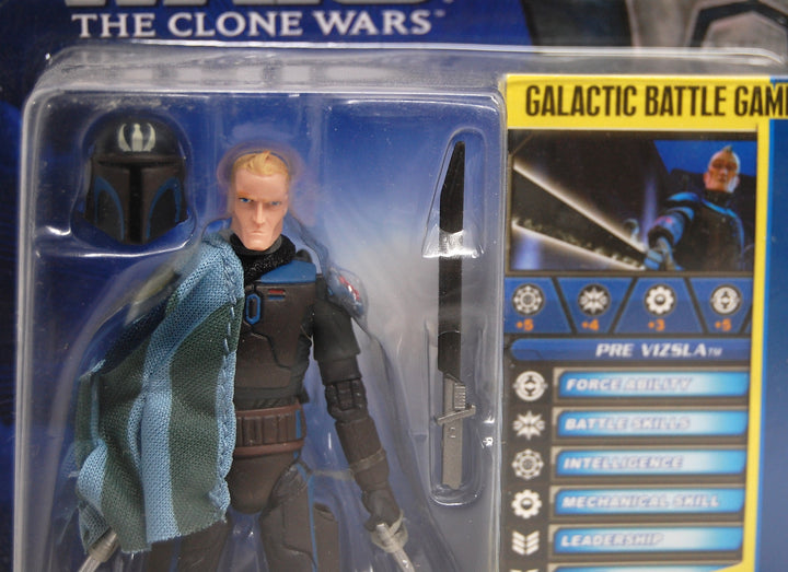 Star Wars Clone Wars Pre Vizsla Sealed CW08 Figure