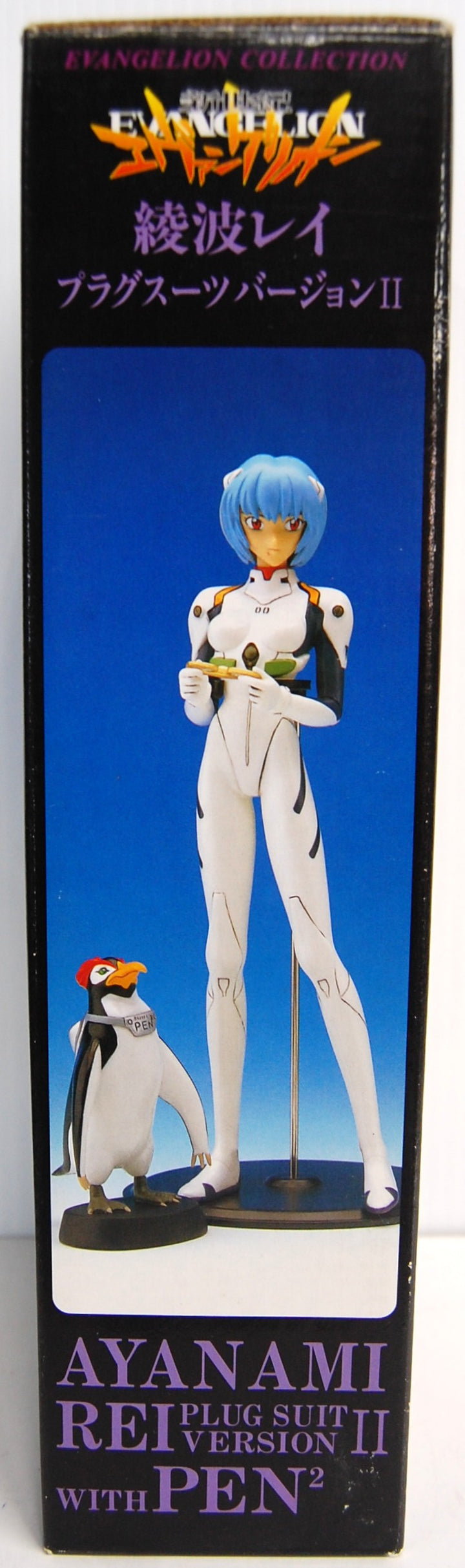 Evangelion Collection - Ayanami Rei Plug Suit Version II w/ Pen 1:6 Scale PVC Figure Model