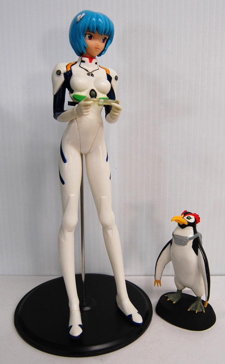 Evangelion Collection - Ayanami Rei Plug Suit Version II w/ Pen 1:6 Scale PVC Figure Model