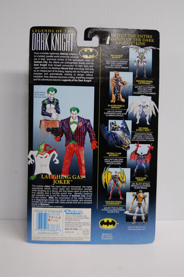 1997 Batman Legends of the Dark Knight Laughing Gas Joker
