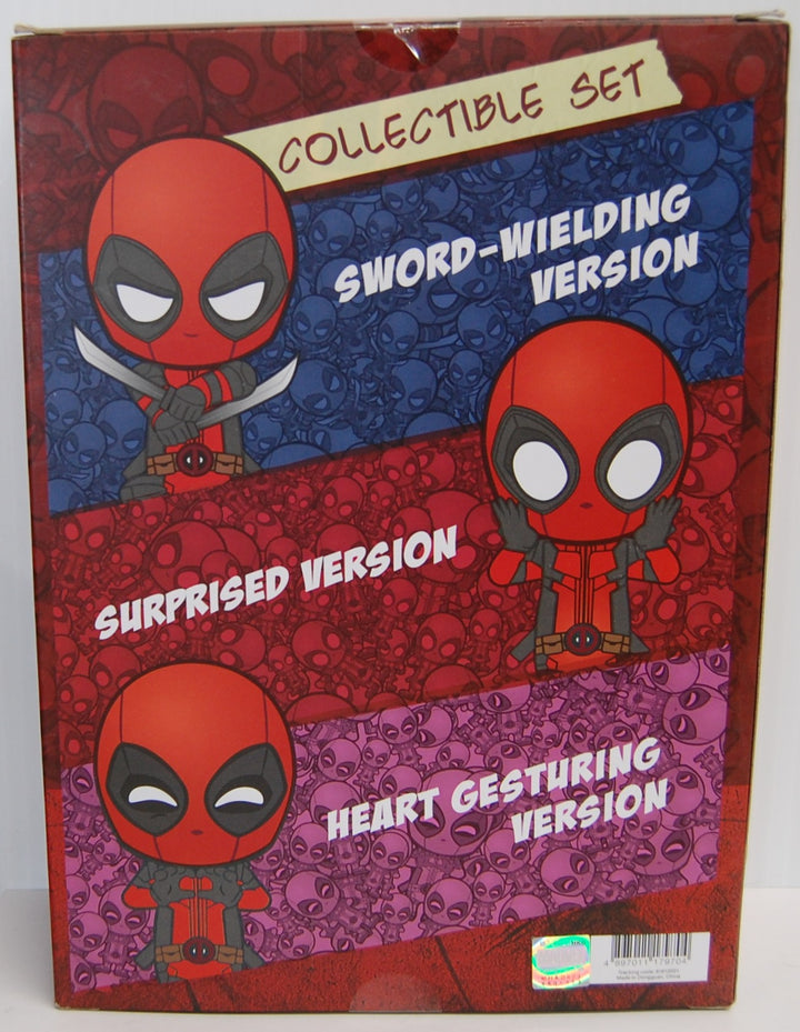 Hot Toys COSB246 Deadpool Cosbaby (S) Bobble-Head Collectible Set 3-Pack