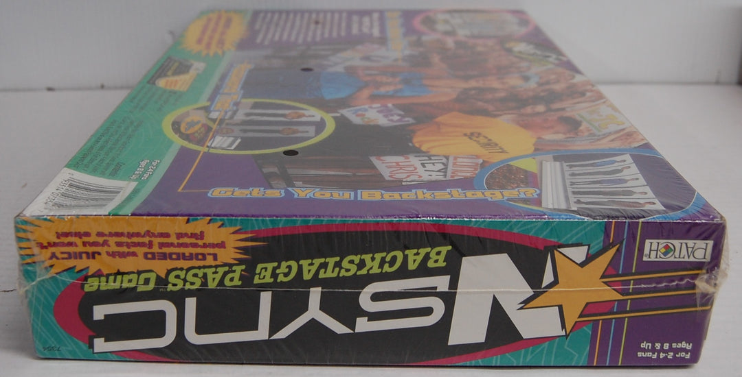 NSYNC Backstage Pass Board Game 2000