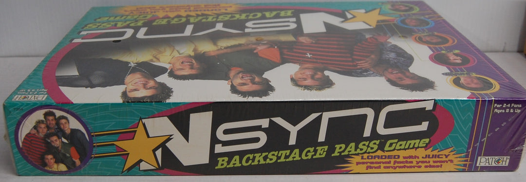 NSYNC Backstage Pass Board Game 2000