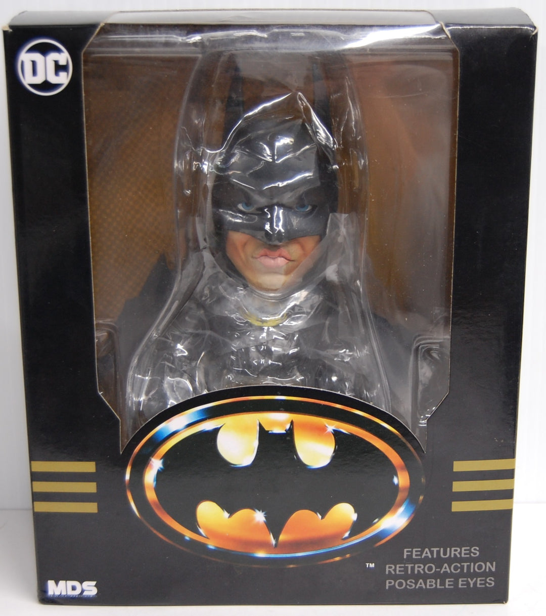 Mezco Designer Series MDS - Batman 1989 Keaton Figure Statue (Open)