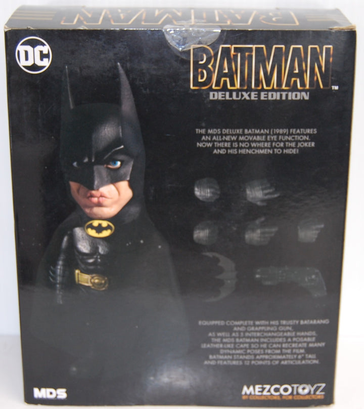 Mezco Designer Series MDS - Batman 1989 Keaton Figure Statue (Open)