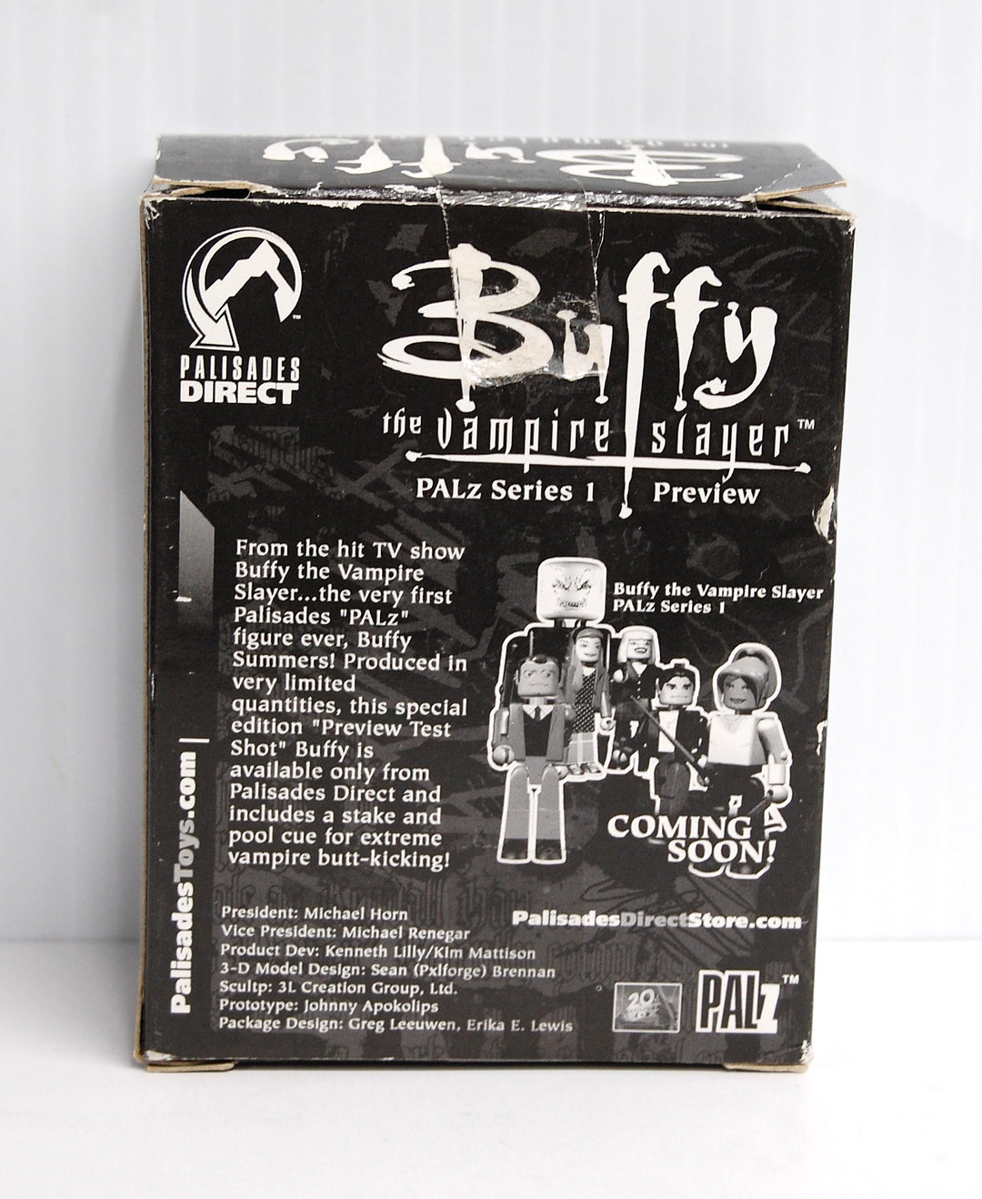Rare Buffy The Vampire Slayer Test Shot Palz Preview Figure