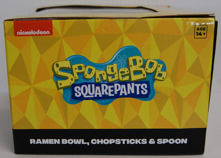 Spongebob Squarepants Ramen Bundle - Bowl, Spoon & Chopsticks