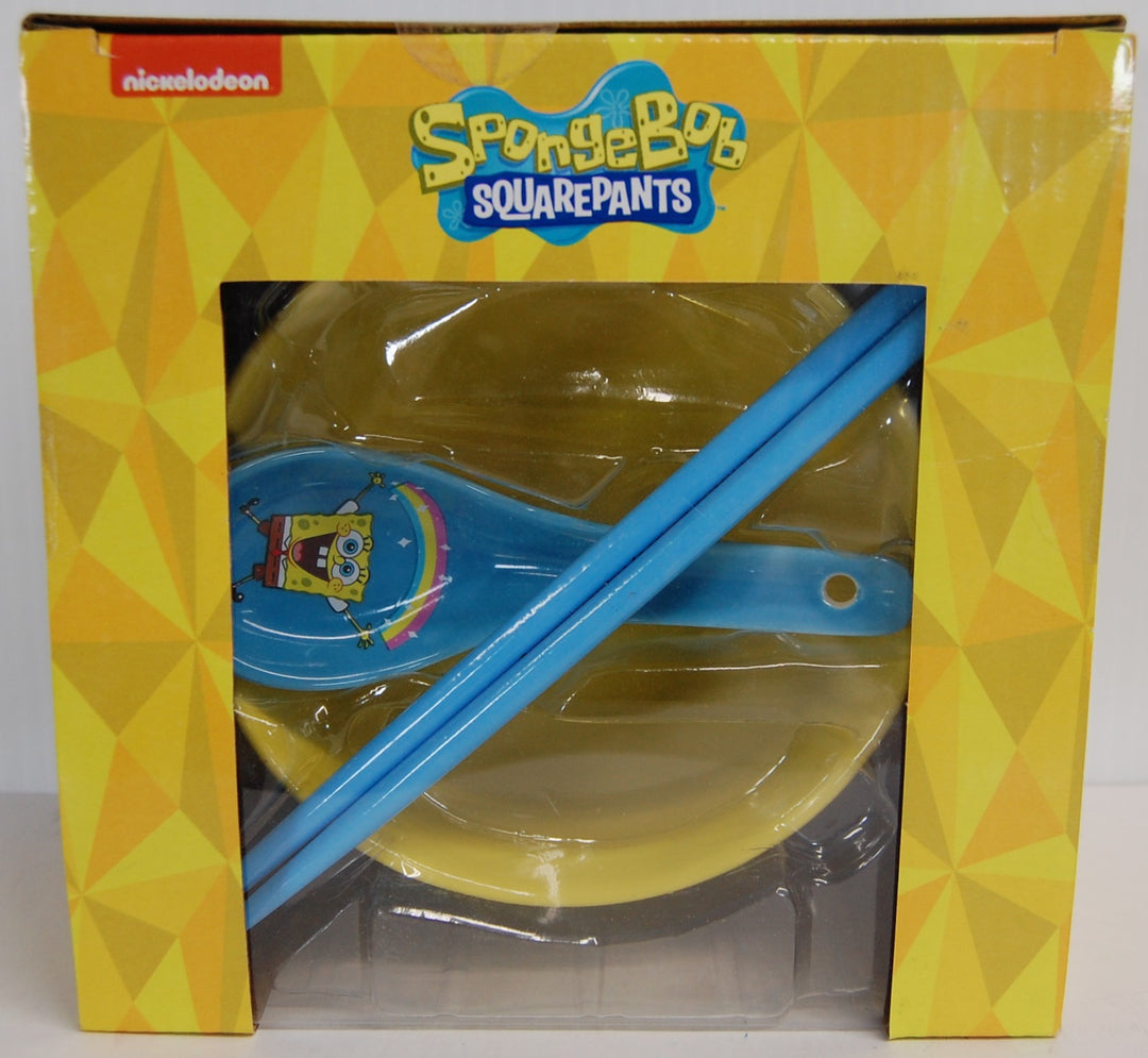 Spongebob Squarepants Ramen Bundle - Bowl, Spoon & Chopsticks