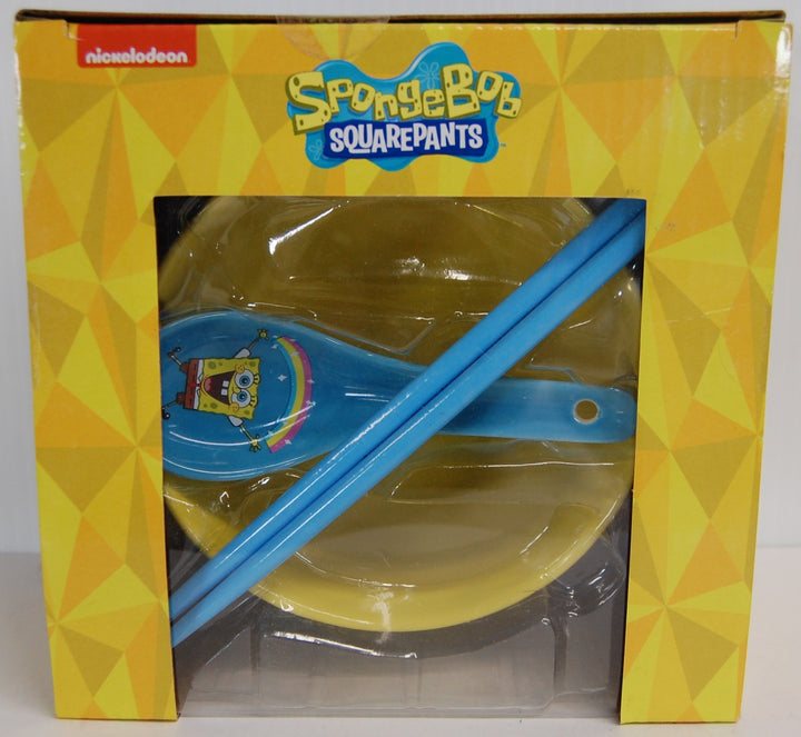 Spongebob Squarepants Ramen Bundle - Bowl, Spoon & Chopsticks