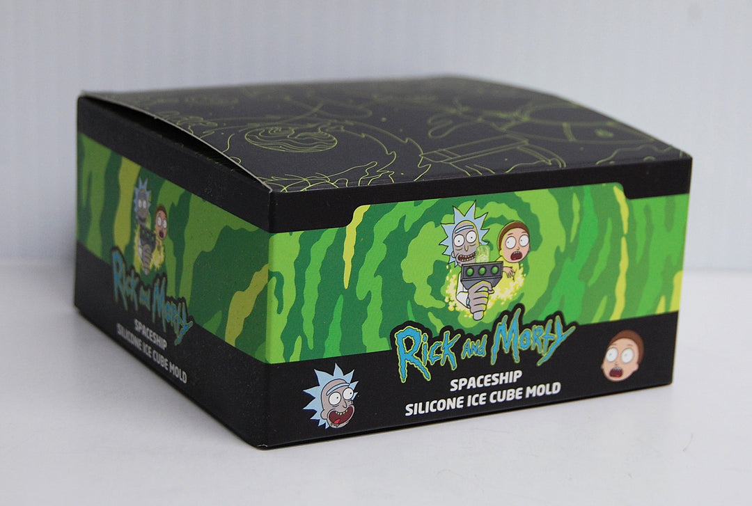 Rick & Morty Spaceship Silicone Ice Cube Mold