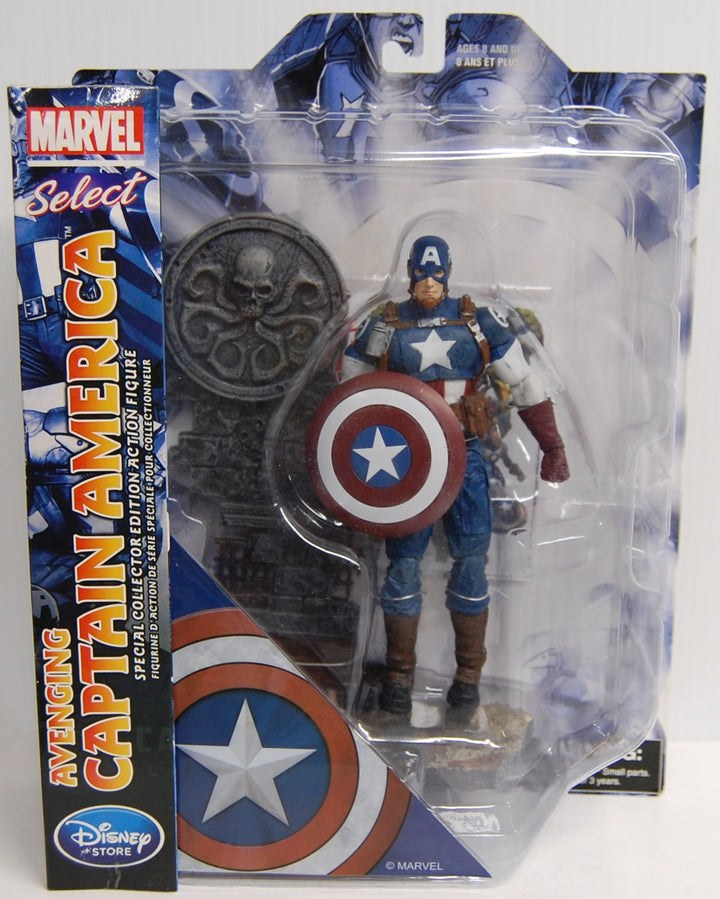 Marvel Select - Avenging Captain America 7" Figure (Disney Store Exclusive)