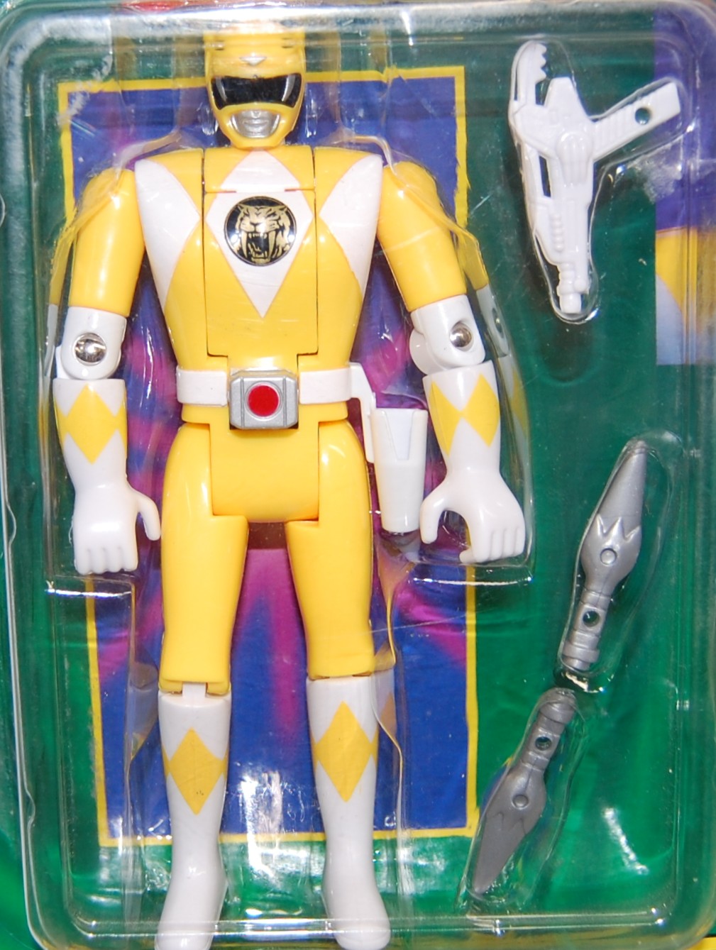 1994 Mighty Morphin Power Rangers - Auto Morphin Yellow Ranger Trini Figure