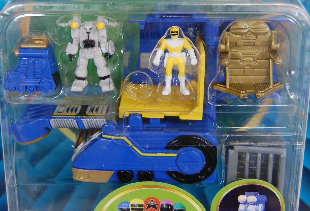 1996 Power Rangers Zeo - Zeo Zord II Micro Playset (Yellow Ranger)