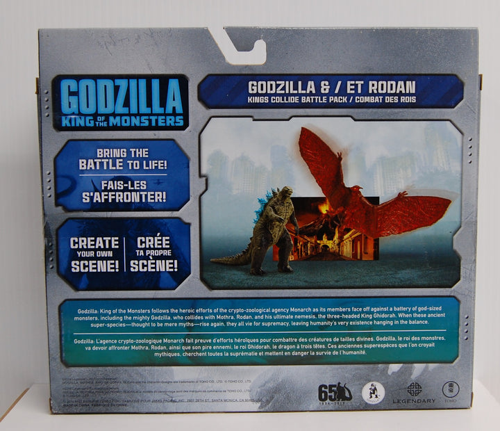 Godzilla King of the Monsters - Godzilla & Rodan