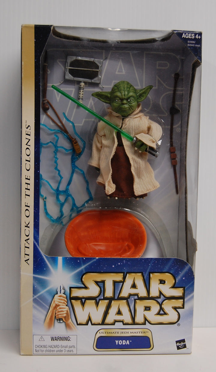 Star Wars Attack of the Clones Ultimate Jedi Master Yoda
