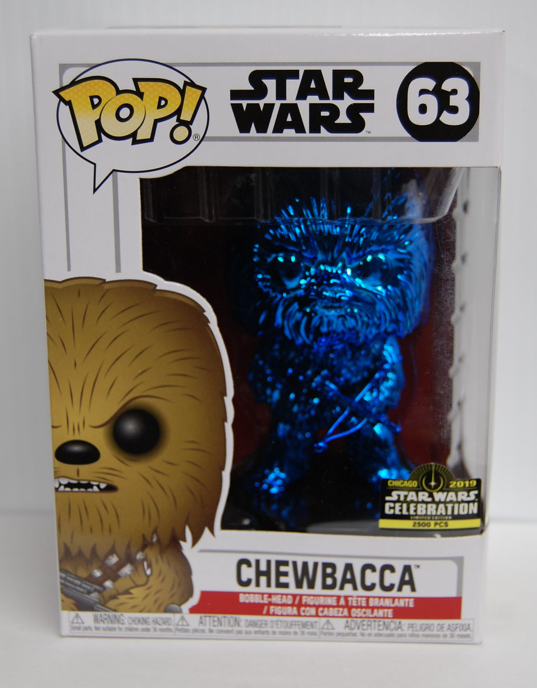 Funko Pop! #SE Star Wars Celebration 2019 - Chewbacca (Blue)