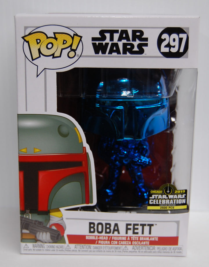 Funko Pop! #SE Star Wars Celebration 2019 - Boba Fett (Blue)