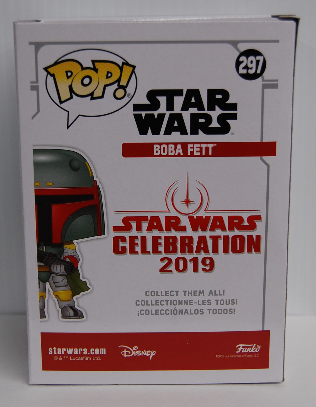 Funko Pop! #SE Star Wars Celebration 2019 - Boba Fett (Blue)