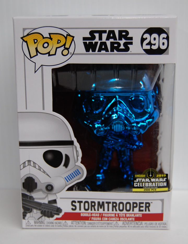 Funko Pop! #296 Star Wars Celebration 2019 - Stormtrooper (Blue)