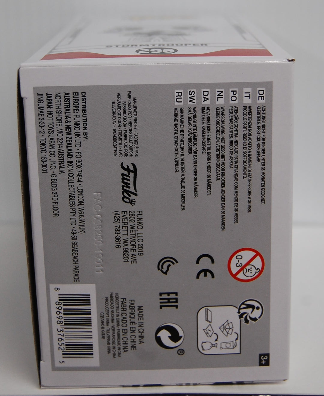 Funko Pop! #296 Star Wars Celebration 2019 - Stormtrooper (Blue)