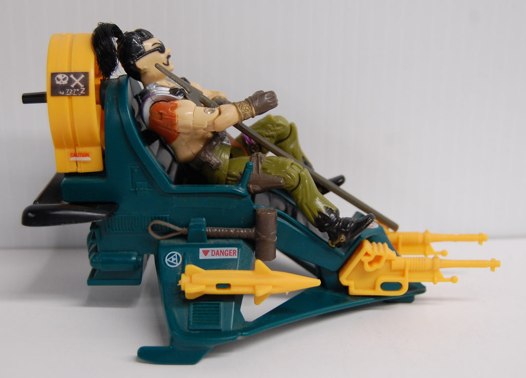 G.I. Joe Zanzibar Dreadnok Pirate w/ Air Skiff *Incomplete*