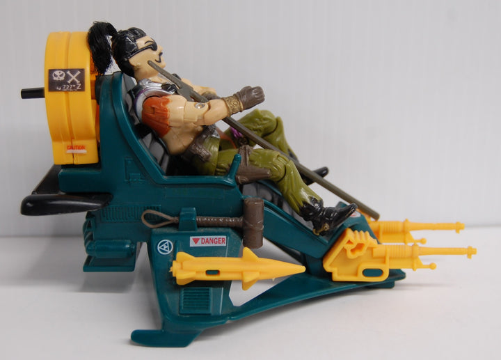 G.I. Joe Zanzibar Dreadnok Pirate w/ Air Skiff *Incomplete*