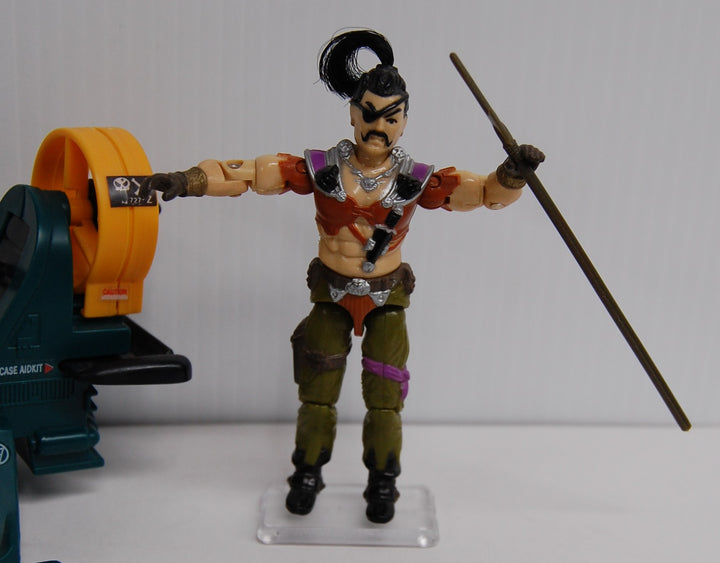 G.I. Joe Zanzibar Dreadnok Pirate w/ Air Skiff *Incomplete*