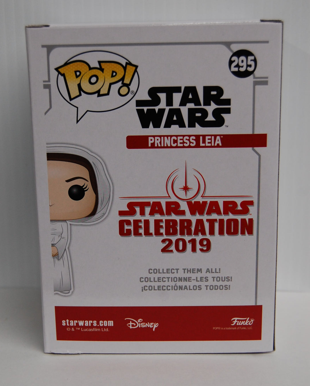 Funko Pop! #295 Star Wars Celebration 2019 - Leia (Blue)